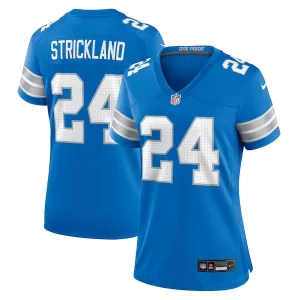 Premium Loren Strickland Detroit Lions Nike Women's Team Game Jersey