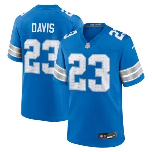 Gorgeous Carlton Davis Detroit Lions Nike Team Game Jersey