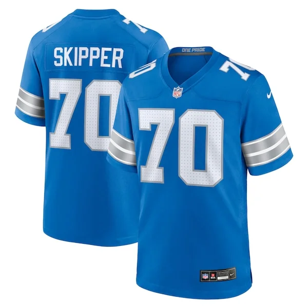 Exceptional Dan Skipper Detroit Lions Nike Team Game Jersey