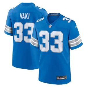 Gorgeous Sione Vaki Detroit Lions Nike Team Game Jersey