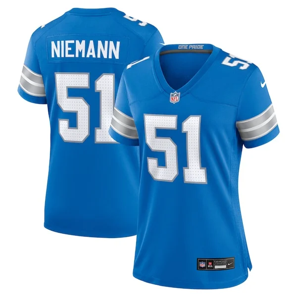 Exquisite Ben Niemann Detroit Lions Nike Women's Team Game Jersey