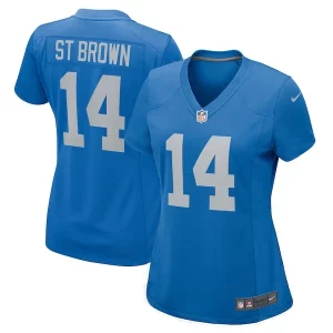 Outstanding Amon-Ra St. Brown Detroit Lions Nike Women's Player Game Jersey