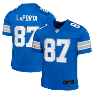 Luxurious Sam LaPorta Detroit Lions Nike Youth Team Player Game Jersey