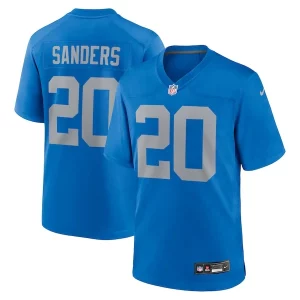 Exceptional Barry Sanders Detroit Lions Nike Alternate Game Jersey