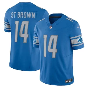 Finest Amon-Ra St. Brown Detroit Lions Nike Vapor F.U.S.E. Limited Jersey