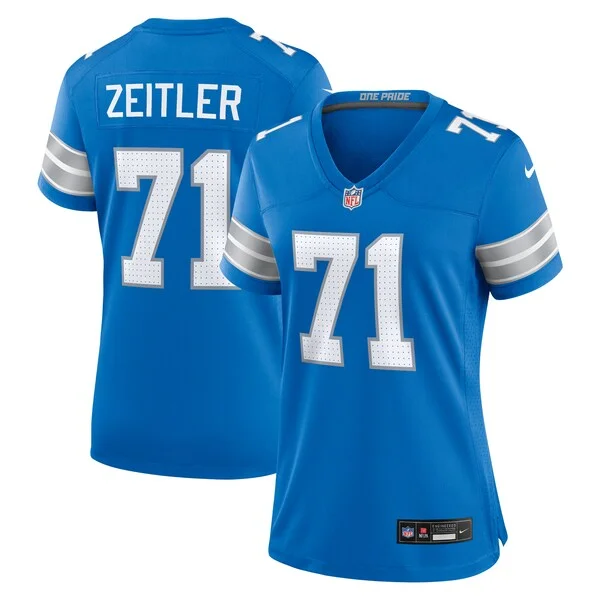 Premium Kevin Zeitler Detroit Lions Nike Women's Game Jersey