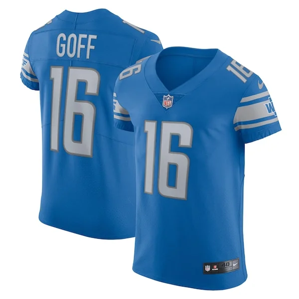 Premium Jared Goff Detroit Lions Nike Vapor Elite Player Jersey
