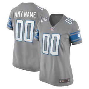 Premium Detroit Lions Nike Women's Alternate Custom Game Jersey