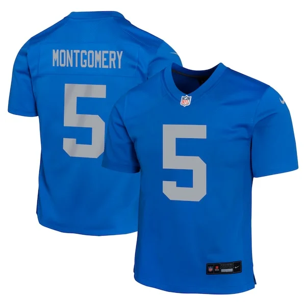 Finest David Montgomery Detroit Lions Nike Youth Alternate Player Game Jersey