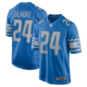 Finest Steven Gilmore Detroit Lions Nike Team Game Jersey