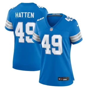 Luxurious Hogan Hatten Detroit Lions Nike Women's Game Jersey