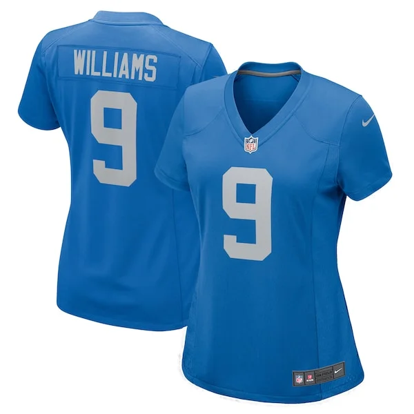 Finest Jameson Williams Detroit Lions Nike Women's Player Game Jersey