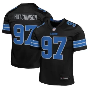 Luxurious Aidan Hutchinson Detroit Lions Nike Youth Alternate Player Game Jersey