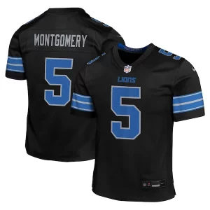 Outstanding David Montgomery Detroit Lions Nike Youth Alternate Player Game Jersey