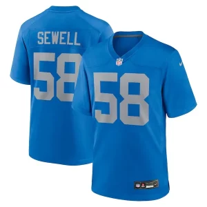 Luxurious Penei Sewell Detroit Lions Nike Alternate Game Jersey