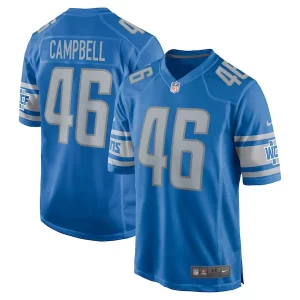 Top notch Jack Campbell Detroit Lions Nike 2023 NFL Draft First Round Pick Game Jersey