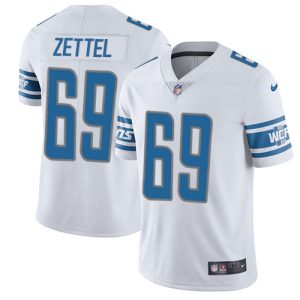 High quality Lions #69 Anthony Zettel White Youth Stitched NFL Vapor Untouchable Limited Jersey