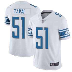 Superior Lions #51 Jahlani Tavai White Youth Stitched NFL Vapor Untouchable Limited Jersey