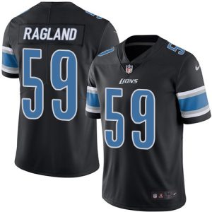 Superb Lions #59 Reggie Ragland Black Youth Stitched NFL Limited Rush Jersey