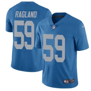 Marvelous Lions #59 Reggie Ragland Blue Throwback Youth Stitched NFL Vapor Untouchable Limited Jersey