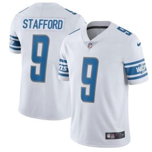 Marvelous Lions #9 Matthew Stafford White Men's Stitched NFL Vapor Untouchable Limited Jersey