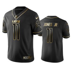 Superior Lions #11 Marvin Jones Jr Men's Stitched NFL Vapor Untouchable Limited Black Golden Jersey
