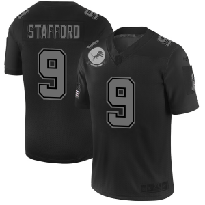 High quality Detroit Lions #9 Matthew Stafford Men's Black 2019 Salute to Service Limited Stitched NFL Jersey