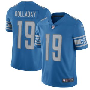Superior Lions #19 Kenny Golladay Blue Team Color Men's Stitched NFL Vapor Untouchable Limited Jersey