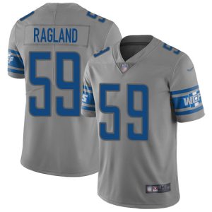 Premium Lions #59 Reggie Ragland Gray Men's Stitched NFL Limited Inverted Legend Jersey